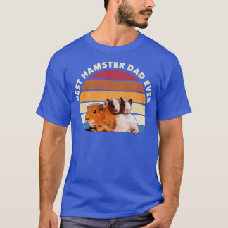 Beste Hamster Pap Ever Retro Hamster Animal T-shirt