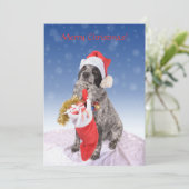 Beste Helper voor de kerstman Feestdagenkaart (Staand voorkant)