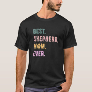 Beste Herdersmoeder Duitse Herdershond Moeder Herd T-shirt
