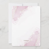 Beste herfst bruiloft kaart (Achterkant)