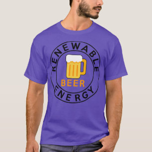 Beste hernieuwbare-energiebier Ik hou van bier T-shirt