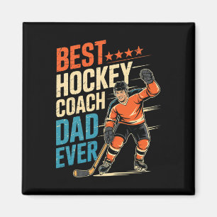 Beste Hockey Coach Vader Ooit Vaderdag Voor Vader Magneet