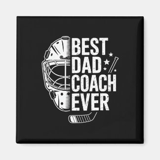 Beste Hockey Vader Coach Ooit Retro Vader Hockey C Magneet