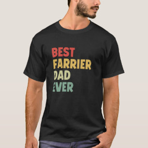 Beste hoefsmid vader ooit grappige paard hoefsmid t-shirt