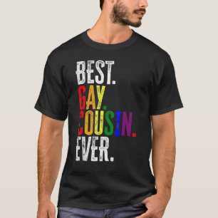 Beste homoseksuele neef ooit Rainbow LGBT Pride T-shirt