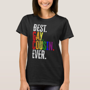 Beste homoseksuele neef ooit Rainbow LGBT Pride T-shirt