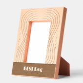 Beste Hond bruiloft Gegraveerde Lijstjes (Links)