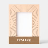 Beste Hond bruiloft Gegraveerde Lijstjes (Voorkant)