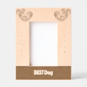 Beste Hond bruiloft Gegraveerde Lijstjes (Voorkant)