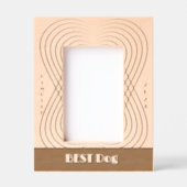 Beste Hond bruiloft Gegraveerde Lijstjes (Voorkant)