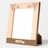 Beste Hond bruiloft Gegraveerde Lijstjes (Links)