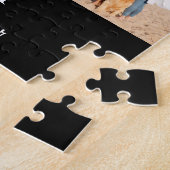 Beste Hond Fotocollage gepersonaliseerd Legpuzzel (Zijkant)