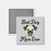 Beste hond Mam ooit Magneet (Voorkant / Achterkant)