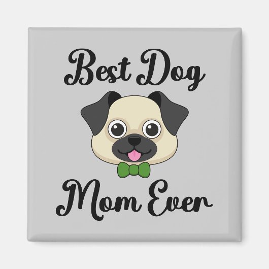 Beste hond Mam ooit Magneet (Voorkant)
