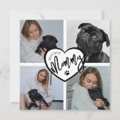 Beste hond mama | Fotocollage (Voorkant)