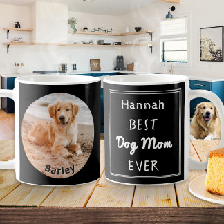 Beste Hond Mama Gepersonaliseerde Huisdier Fotonaa Koffiemok