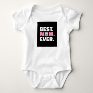 Beste Hond Moeder Ooit Engels Bulldog Lover Romper