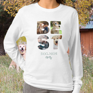 Beste Hond Moeder Ooit Foto Moederdag Cadeau T-shirt