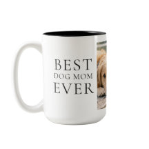 Beste hond-moeder ooit foto mok