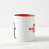 Beste Hond Moeder Ooit Hond Gepersonaliseerde Hand Mok (Midden)