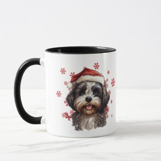 Beste Hond Moeder Ooit Kerst Schattige Shih Tzu Do Mok (Links)