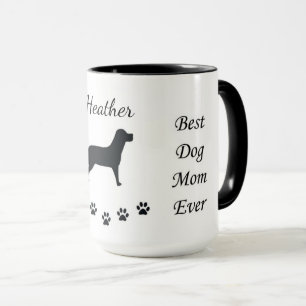 Beste hond moeder ooit koffie-mok mok