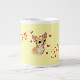 Beste hond-moeder ooit mok – Cute Golden Retriever