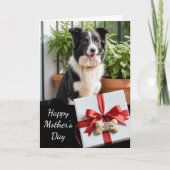 Beste Hond Moeder Ooit Pet Foto Moederdag Kaart (Voorkant)