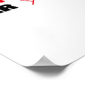 Beste hond moeder ooit poster (Hoek)