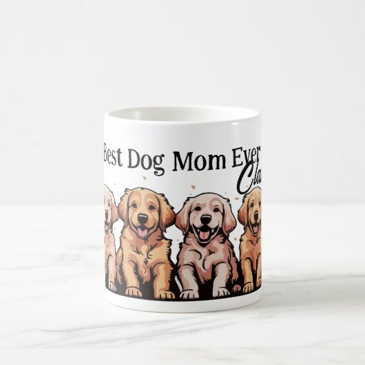 "Beste Hond Moeder/Pap Ooit" cadeau Mok (Center)