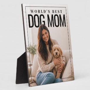 Beste Hond Moeder van de Wereld FotoPop Fotoplaat