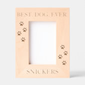 Beste hond ooit gegraveerde lijstjes (Voorkant)