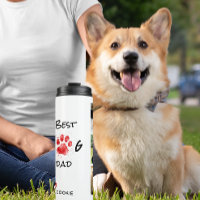 Beste Hond Pap | Fotocollage | Aangepaste naam