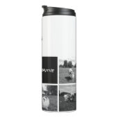 Beste Hond Pap | Fotocollage | Pawsitive Pawsome Thermosbeker (Geroteerd rechts)