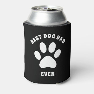 Beste hond pap ooit aangepaste tekst op maat blikjeskoeler