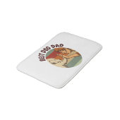 Beste Hond Papa Badmat (Gekanteld)