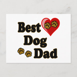 Beste Hond Papa Merchandise Briefkaart