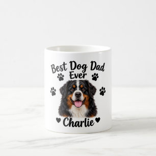 Beste hond papa ooit Berner Sennenhond Vaderdag Koffiemok