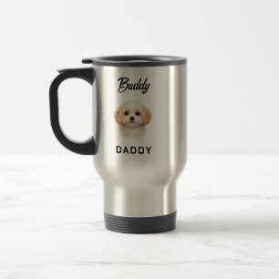 Beste hond papa ooit   Douane Vaderdag Reisbeker