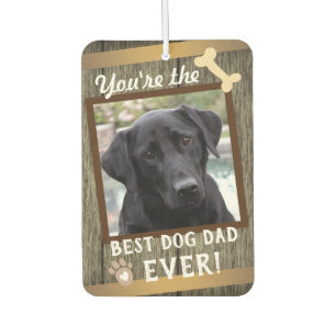 Beste Hond Papa Ooit een foto Luchtverfrisser