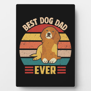 Beste hond papa ooit fotoplaat