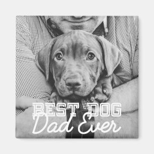 Beste hond papa ooit moderne aangepaste huisdier f magneet