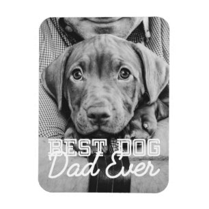 Beste hond papa ooit moderne aangepaste huisdier f magneet