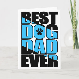 Beste Hond Papa Ooit Vaderdag Kaart