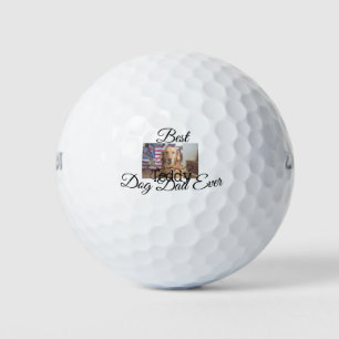 Beste hond papa ooit voeg huisdier naam foto bot g golfballen