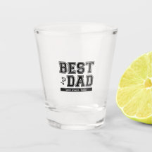 Beste Hond Papa Shot Glass Vaderdag Gift