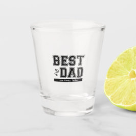 Beste Hond Papa Shot Glass Vaderdag Gift Shot Glas