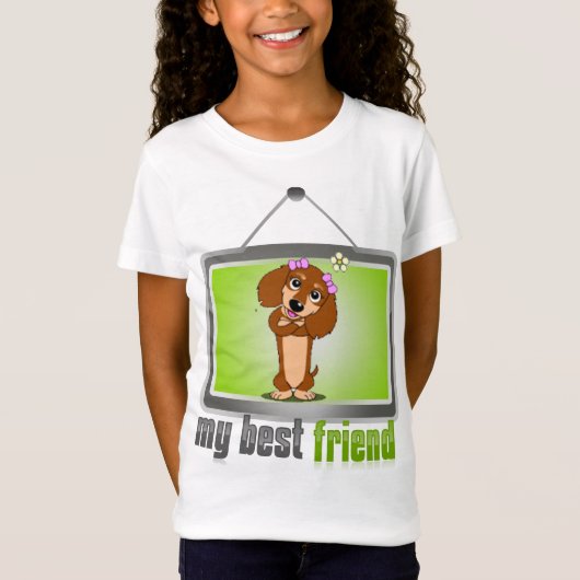 beste hond t-shirt (Voorkant)