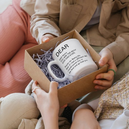 beste hond vader ooit Custom Koffiemok