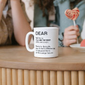 beste hond vader ooit Custom Koffiemok